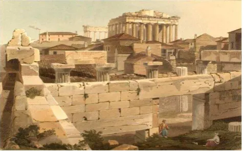 Gambar 1.2. Reruntuhan agora di Athena 