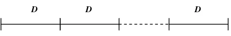 Figure 2. Multiple-site traverses (n+1 sites, n segments).   