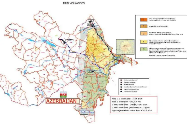 Figure 3. Mud volkanoes in Azerbaijan 