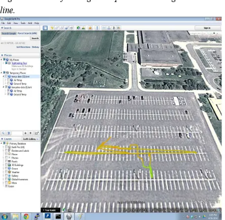 Figure 6. Orthorectified visualization of imagery using MicMac software. 