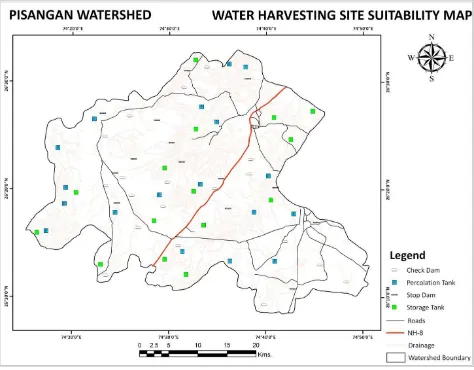 Figure 8 Water Harvesting Site Suitability Map 