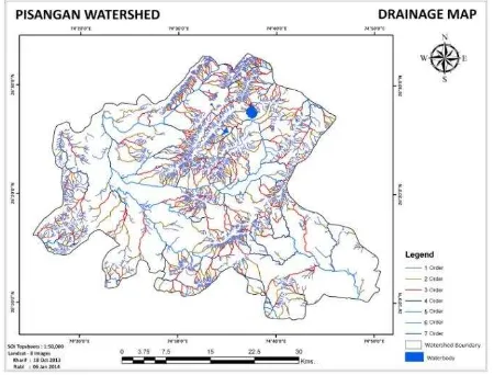 Figure 3 Drainage and Water body Map 