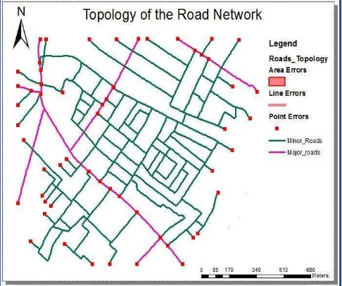 Figure 8. Topology for the Road Network 