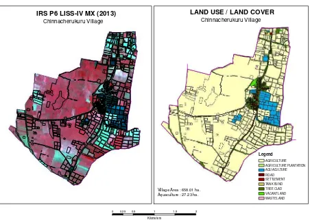 Figure 3. Land use and land cover map of 1995 