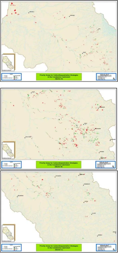 Table 2. Area-ranked regional ecosystems (RE) with increased NPP during drought years