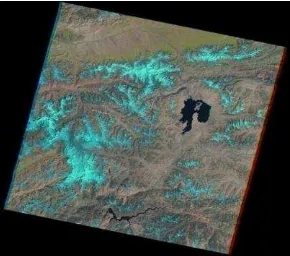 Figure 4. Landsat 7 Etm+ Dataset from 07-SEP-1999 of study area 