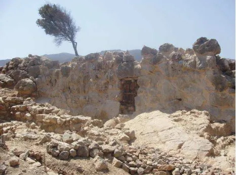 Figure 6. Akrotiri on Thera, view of the site 