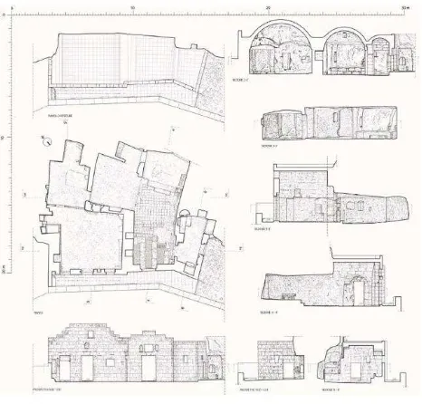 Figure 7. Plans, sections and elevations 
