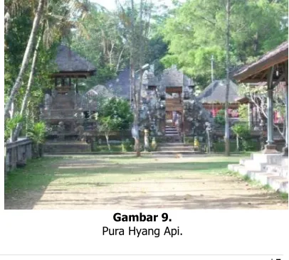 Gambar 9. Pura Hyang Api. 