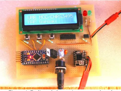 Figure 4: Dedicated electronic prototype board