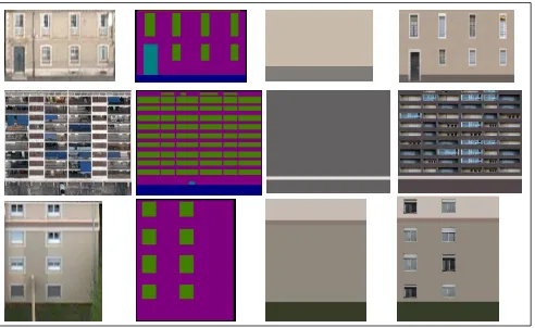 Figure 14. Texture synthesis results for facades 