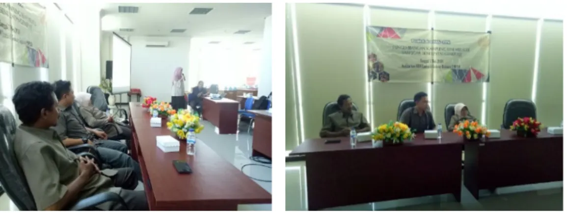 Gambar 1. Sosialisasi Program KKN PPM 