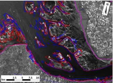 Figure 2: Sub-scene of a TerraSAR-X SM scene of the Elbe estuary, acquisition parameters are given in Table 1