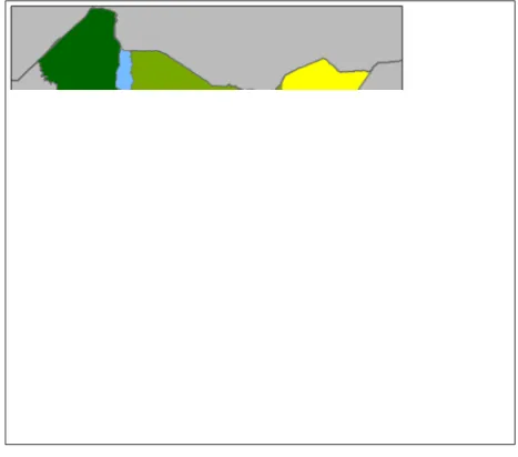 Figure 7: Variations of root mean square error (RMSE) between monthly FEWS NET and BOKU VCI3M values for ASAL counties