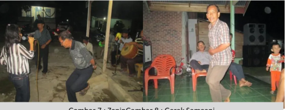 Gambar 7 : ZapinGambar 8 : Gerak Samaani 