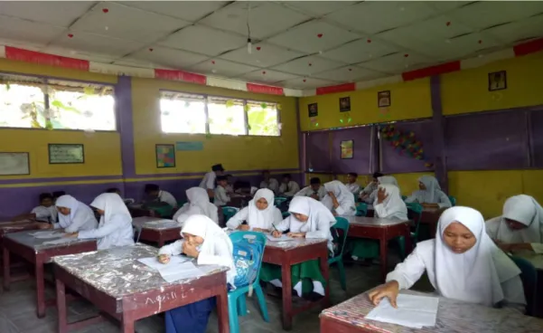 Foto sebagian Piala di MTs Islamiyah Belongkut 