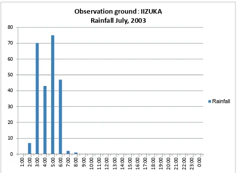 Figure 17. AMeDAS rainfall information 