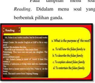 Gambar 25. menu Materi 