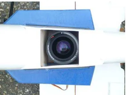 Figure 3. UAV Payload – Samsung NX1000 with Carl Zeiss 18mm lens 