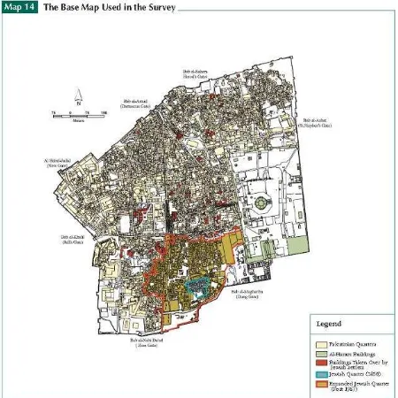 Figure 11. GIS map for the selection of the housing unit all over the Old City 