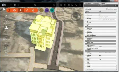 Figure 11: the concept of the integration between JHBIM and 3D GIS in Autodesk InfraWorks