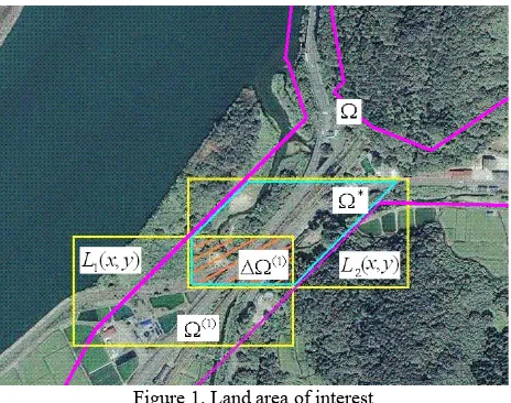 Figure 1. Land area of interest 