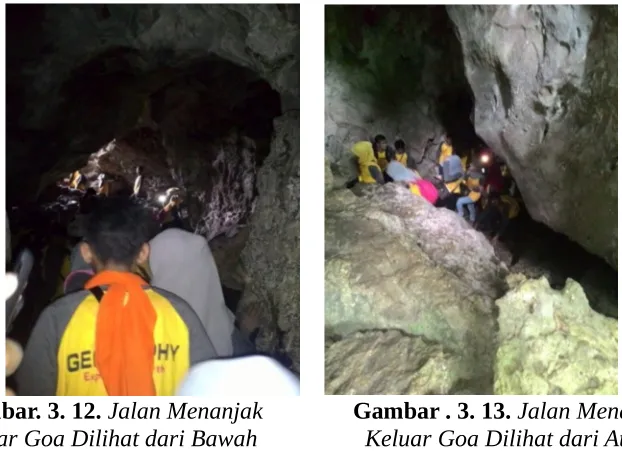 Gambar. 3. 14. Bagian Belakang Goa