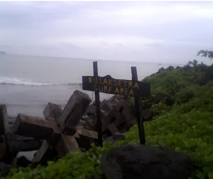Gambar 2.1 Muara sungai Cikidang