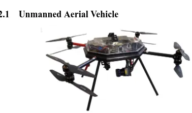 Figure 1: UAV Cadmic Goliath Coax 8 frame.