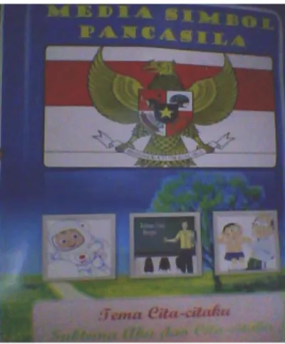 Gambar 2.1  Media Simbol Pancasila.  D.  Kerangka Berpikir 