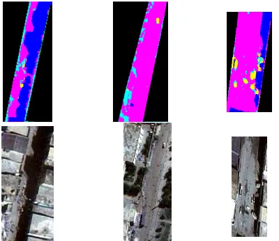 Fig 4. Some of the texture descriptors extracted from satellite images for classification  