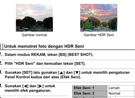 Gambar normal Gambar HDR Seni