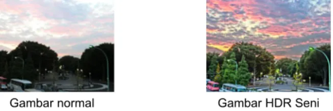 Gambar normal Gambar HDR Seni