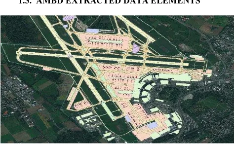 Figure 3: Ortho-Image of an Airport based on Satellite Imagery  