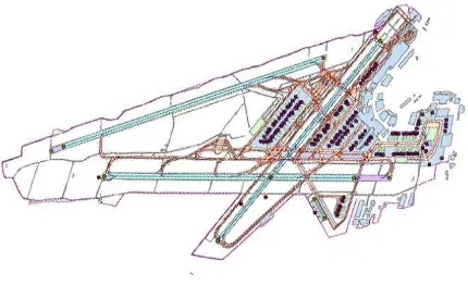 Figure 6: GIS layers of an airport  