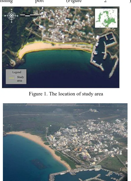 Figure 2. The Aerial Photography of Shanshui beach 