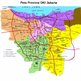 Gambar 1.1Peta Provinsi DKI Jakarta