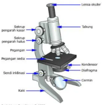 Gambar 2.4 Mikroskop 