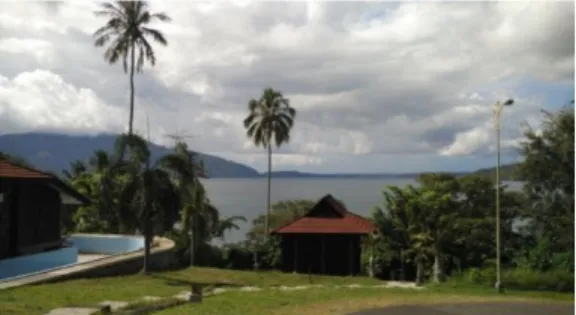 Gambar 2. Seminung Lumbok Resort di Desa Lumbok, Lampung Barat 