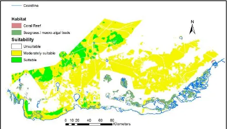 Figure 9: Suitability map and ecological habitat  