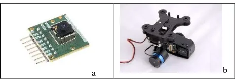 Figure 2 a) Lepton LWIR thermal sensor development kit b) Tamarisc-320 thermal sensor