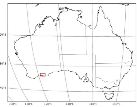 Figure 1: Location of case study area, Esperance region, WesternAustralia