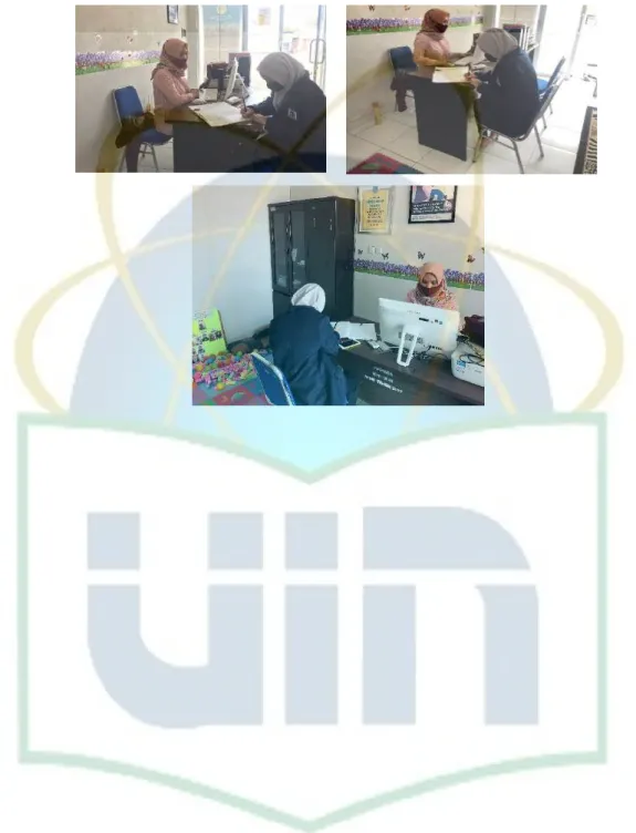 Foto izin penelitian  