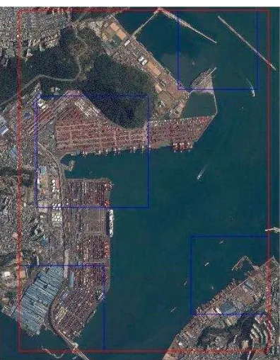 Figure 6. Detection on Busan Port in Republic of Korea 