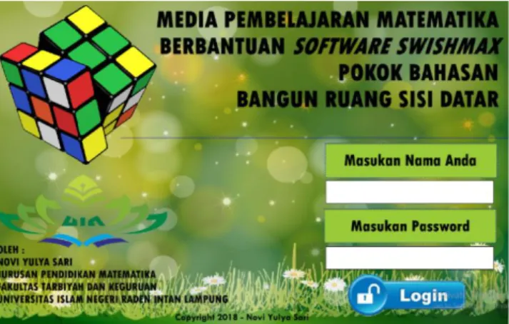 Gambar 1 Halaman Pembuka 