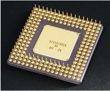Gambar Konfigurasi Pin mikroprosesor Intel 80486DX2.