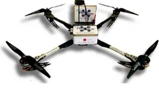 Figure 3: Building the quadrocopter by a group of student from the purchased components 