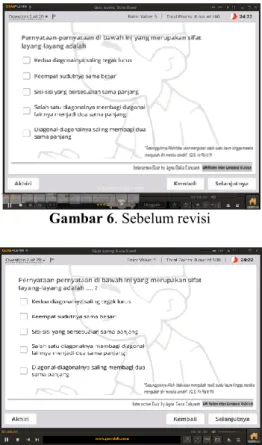 Gambar 6. Sebelum revisi 