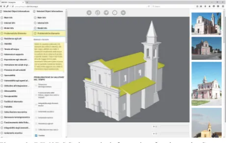 Figure 4. BIM3DSG dynamic information at work inside the modelling management part. 