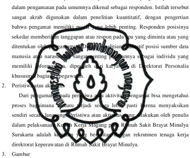 Gambar tersebut bisa berupa gambar apa saja yang memang berkaitan dengan 